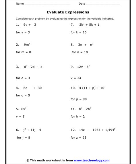 Https://tommynaija.com/worksheet/multi Step Equations Worksheet 8th Grade