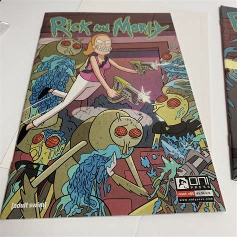 Rick And Morty 1 5 Oni 50th Issue Celebration Connecting Variant Set