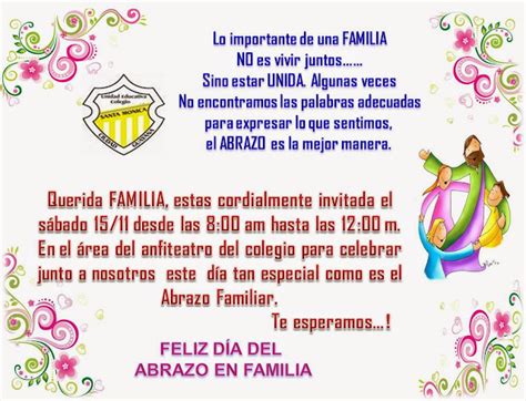 Mariangel Villalba Invitación Al Abrazo En Familia
