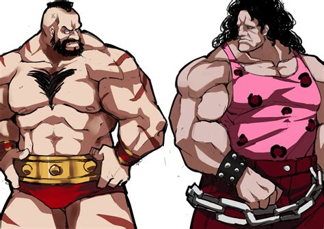 Zangief And Hugo Andore Street Fighter And 1 More Drawn By Makai