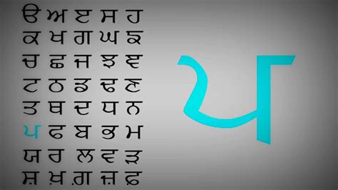 Uda Ada Punjabi Alphabit Punjabi Learning ਪੰਜਾਬੀ ਅਖ਼ਰ Youtube