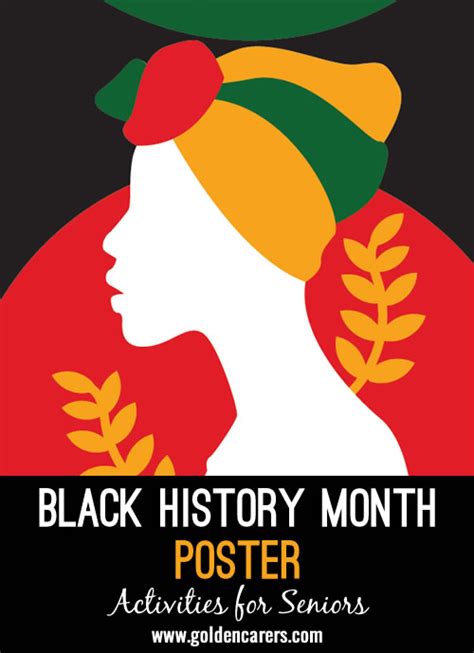 Black History Month Posters Printable