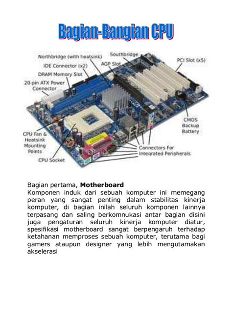 Gaya Terbaru Komponen Dari Struktur Cpu Komponen Komputer