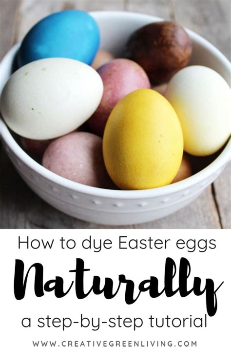 Natural Easter Egg Dye Recipes That Really Work Creative Green Living