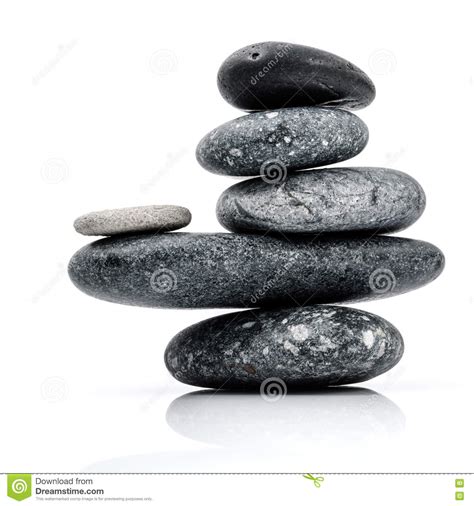 The Stack Of Stones Spa Treatment Scene Zen Like Concepts The S Stock