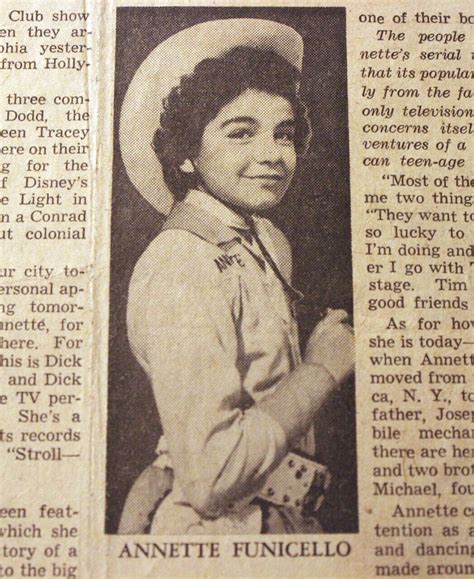 Annette Funicello Personal Property 1958 Mouseketeers Tour Light In The Forest Ebay