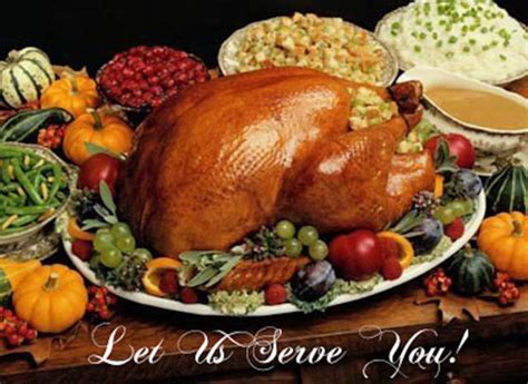 Orders can be made online or over the phone. Thanksgiving Dinner at East Wind - East Wind Long Island