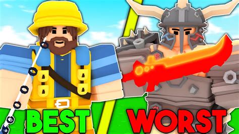 The Best And Worst Kits In Roblox Bedwars Youtube