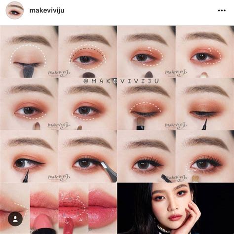 Pin By Ada Yang On Make Up Korean Eye Makeup Korean Makeup Tips