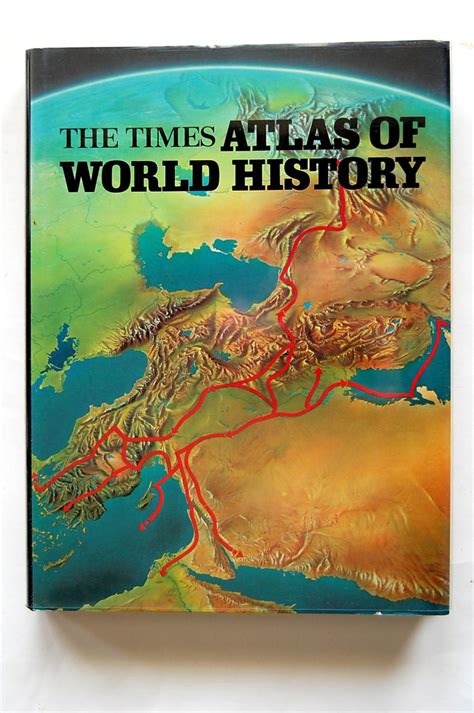 The Times Atlas Of World History De Barraclough Geoffrey Fine