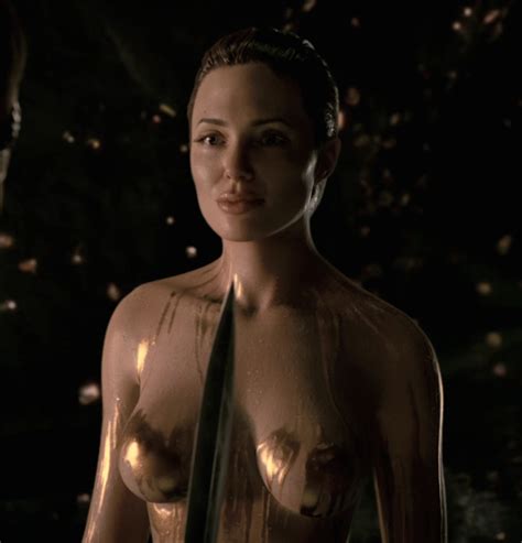 Nude Celebs In Hd Angelina Jolie Nude From Beowulf. 
