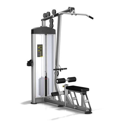 Extreme Core Commercial Dual Lat Pull Down And Seated Row Machine