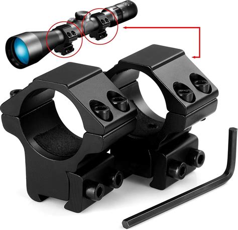 Lirisy 1 Scope Mount Low Profile Scope Rings For 11mm Dovetail Rails