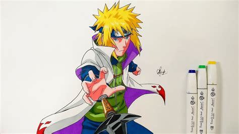 How To Draw Minato Step By Step Tutorial Naruto Shippuden YouTube
