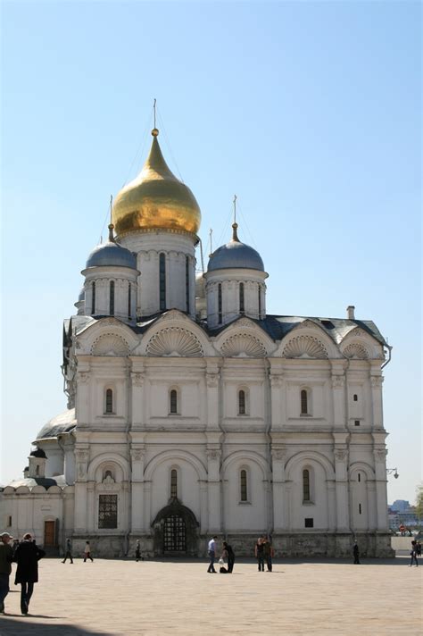Cathedral Of The Archangel Moscow Free Stock Photo Public Domain
