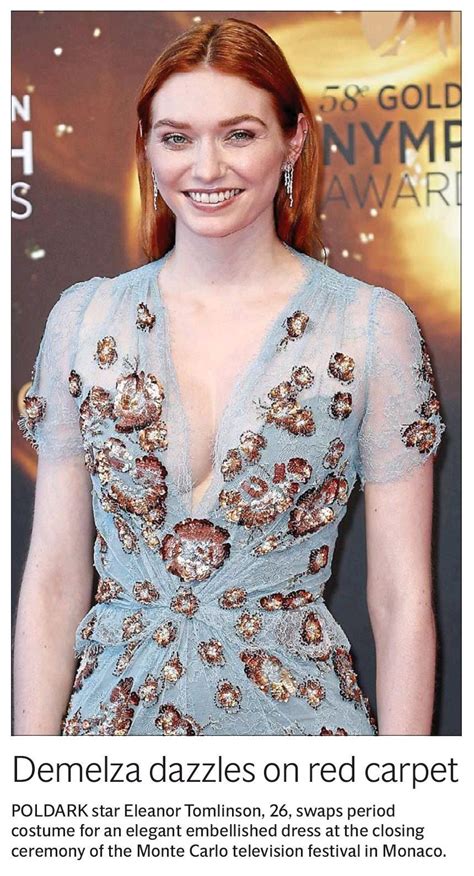 Evening Standard 20 Jun 2018 Eleanortomlinson Beautiful Red Hair Beautiful Redhead Demelza