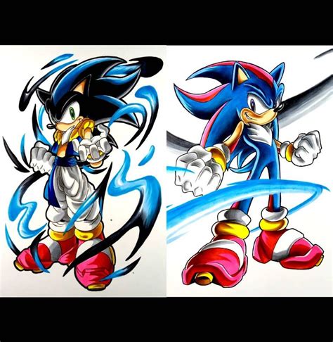 Sonow And Shadic Ultimate Fusions By Kinoko269 On Deviantart In 2022