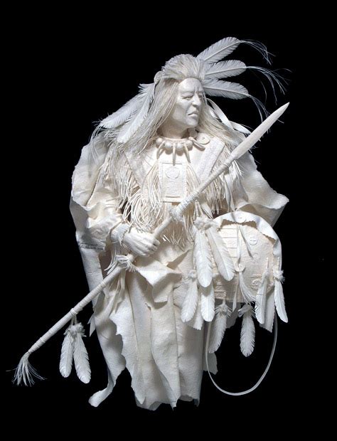 Bilinick Native American Paper Sculptures