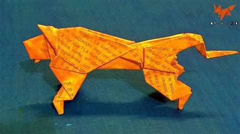C Mo Hacer Un Tigre De Papel De Nivel Origami Paper Tiger Tigre