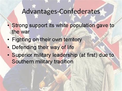 Comparing The Union And Confederacy Union Yankees Confederates