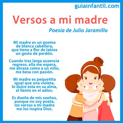 Lista 99 Foto Poesia A La Madre Para Niños De Preescolar Alta