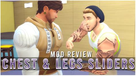 A Steroids Chest And Legs Sliders Mod Los Sims Mod Review Youtube