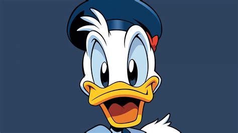 Donald Duck Minimal 5k Wallpaperhd Cartoons Wallpapers4k Wallpapers