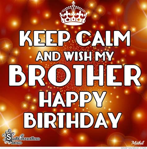 Birthday Wishes For Brother Pictures And Graphics SmitCreation Com Page