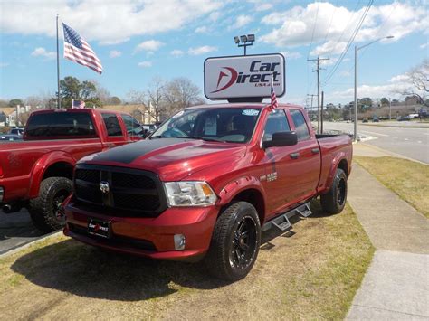 The ram 1500 sport got a standard remote start and alarm; 2014 DODGE RAM 1500 EXPRESS QUAD CAB 4WD, WARRANTY, LIFTED ...