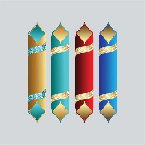 Set Of Islamic Banner Design 2929210 Vector Art At Vecteezy