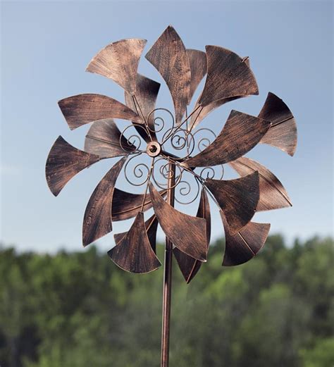 Metal Sail Wind Spinner Plowhearth