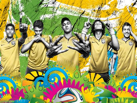 Wallpaper Brazil Football Team Academy Champions