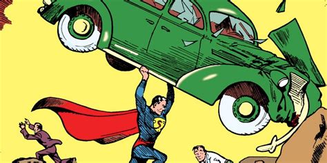 Why Does Action Comics 1s Cover Show Superman Smash A Car
