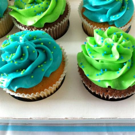 Green And Blue Cupcakes By Cutecupcakes Cutecupcakesnl Facebook