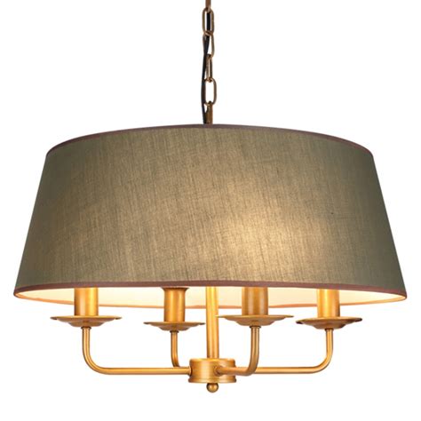 Modern Simple Fabric Shade Pendant Lamp E14 Bulb Metal Lamp Holder