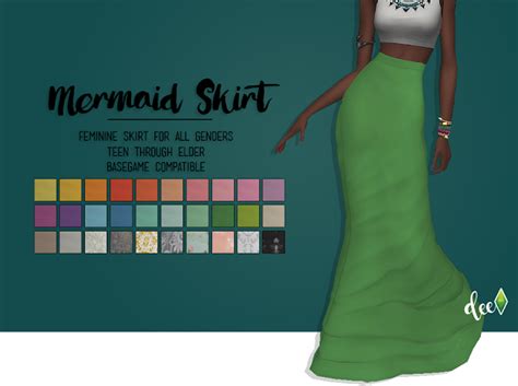 Deetron Sims Mermaid Skirt