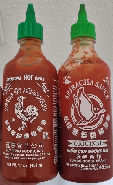 Huy Fong Sriracha Chili Sauce 482g Ph