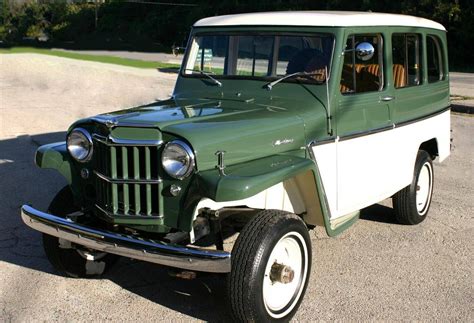 Tires on aluminum wheelsfront bucket seats with matched original 60/40. 1963 Willys Utility Wagon 4 Wheel Drive | Willys jeep ...
