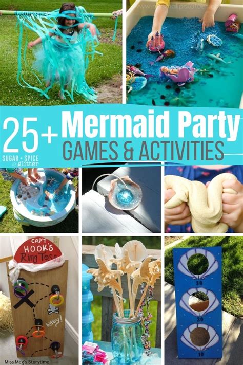 Outdoor Mermaid Party Ideas