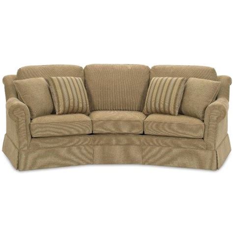 Bayside Traditional Conversation Sofa With Skirted Base By Temple