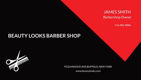 Free Barber Business Card Templates And Examples Edit Online And Download