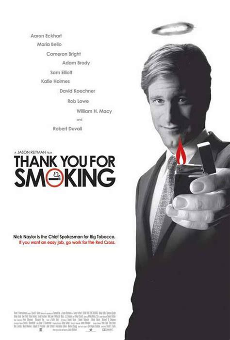 Thank You For Smoking Movie Poster Print 27 X 40 Item Movaj7613