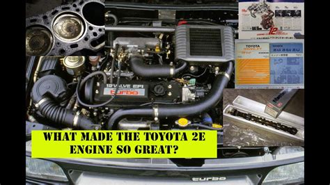 What Made The Toyota 2e Engine So Great Trd All Japan Rally Engine