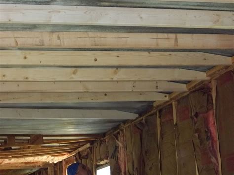 Measure the room perpendicular to the existing joists; Melissa and Brian's Great DIY Adventures: Photos of 2nd ...