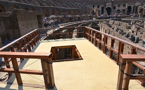 Elevator In Colosseum Was Reconstructed Imperium Romanum