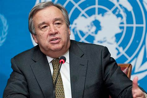 António Guterres Tomará El Cargo Como Secretario General De La Onu