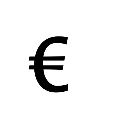 The image is transparent png format with a resolution of 7049x8000 pixels, suitable for design use and personal projects. Euro sign logo PNG free download