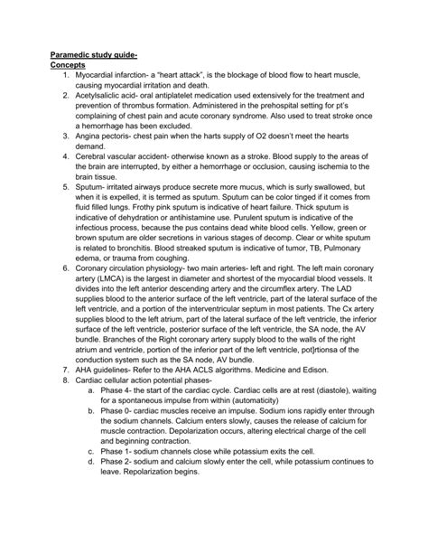 Copy of Fisdap cardiology