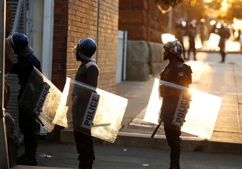 Police Soldiers Patrol Zimbabwes Bulawayo As Opposition Protest Thwarted Reuters