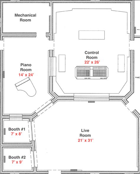 Tutustu 85+ imagen recording studio plan - abzlocal fi